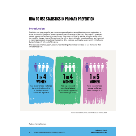 How to Use Statistics in Primary Prevention - Page 2